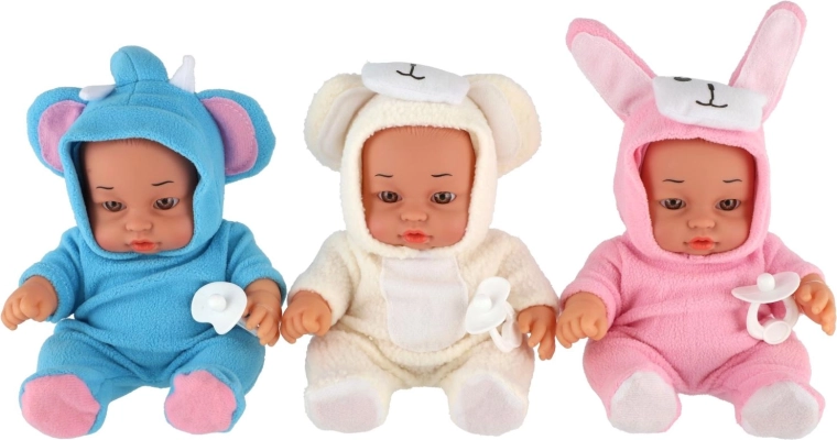 Combinaison animale douce en 3 variantes