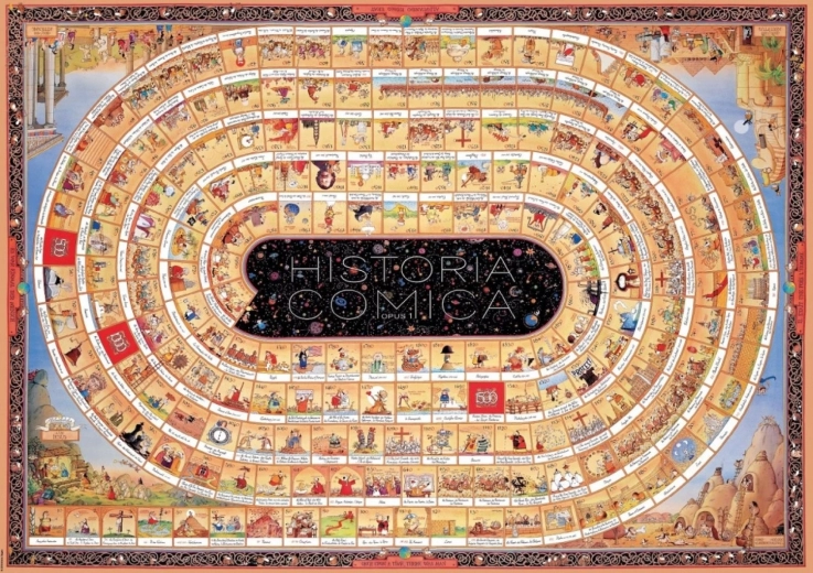HEYE Puzzle Historia Comica 1 (Histoire drôle) 4000 pièces