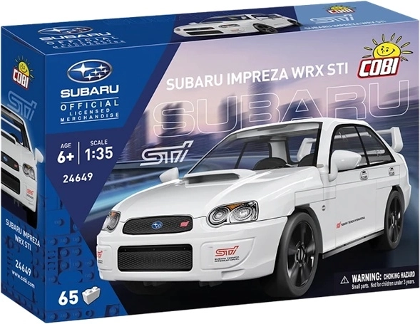 Cobi Subaru Impreza WRX STI – bouwset 1:35 (65 onderdelen)