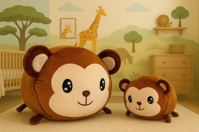 Ultra-soft and safe plush from birth