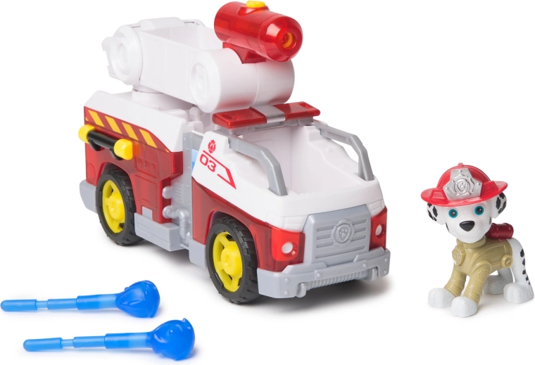 Marshall’s fire truck with water projectiles