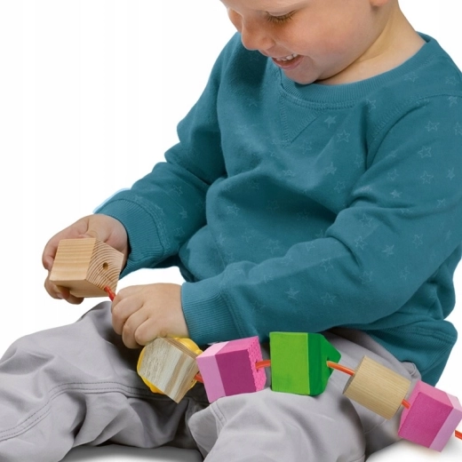 Develops fine motor skills and hand–eye coordination