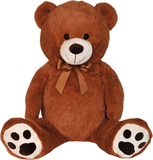 Brown plush teddy bear 100 cm