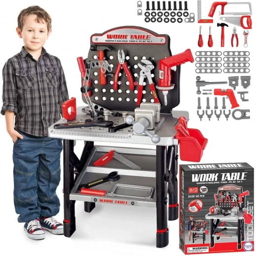 Atelier pour enfants avec outils Woopie pour petits bricoleurs