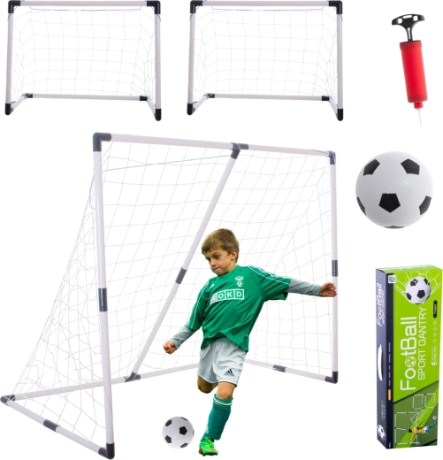 Football Goal 2in1 for Kids 143x110x70 cm