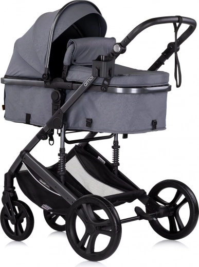 Amore 2-in-1 Combined Stroller in Cloud Grey Color