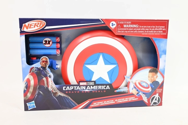 Nerf Captain America Shield with Dart Launcher