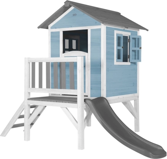 AXI kids’ playhouse on stilts with 118 cm slide