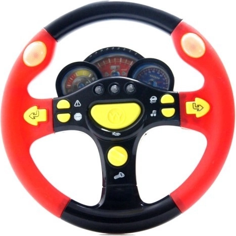 Musical steering wheel for kids (Polish version)