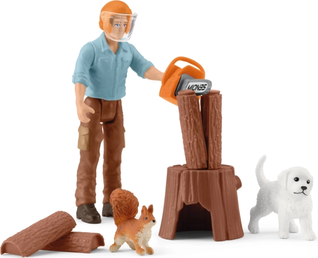 Forester – SCHLEICH Pocket Set Playset