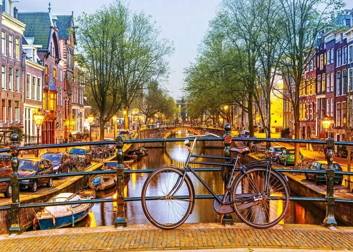 Puzzle Amsterdam illuminé, 1000 pièces (ALIPSON)