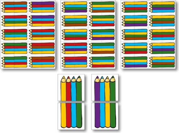 Fun matching and training visual discrimination