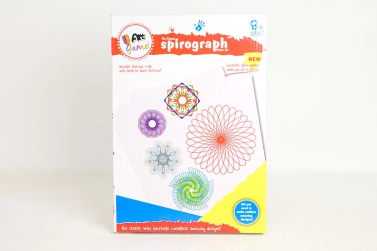 Coffret créatif Spirographe pour dessiner des motifs géométriques