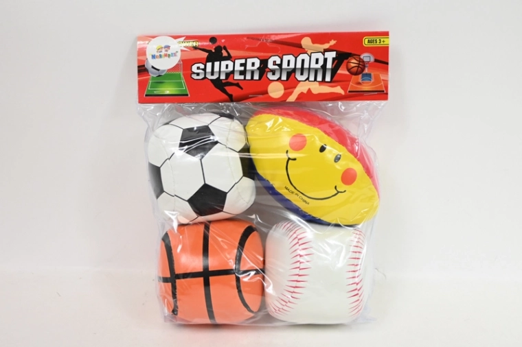 Soft Balls for Kids (4 pcs)