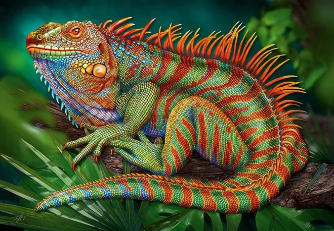 Cherry Pazzi Puzzle Incredible Iguana 500 Pieces
