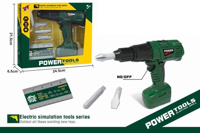 Kinder accuboormachine op batterijen