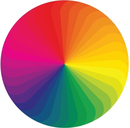 Puzzle rond Palette de couleurs 570 pièces