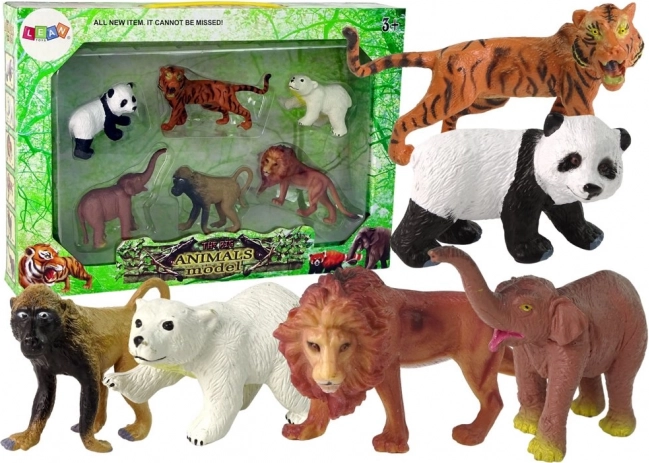 Set of Wild Animal Figures