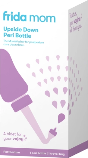 Frida Mom inverted peri bottle for postpartum hygiene