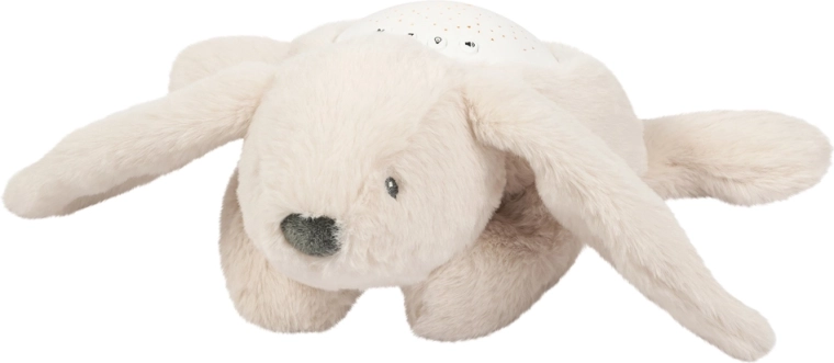 Nattou musical projector with night light beige bunny