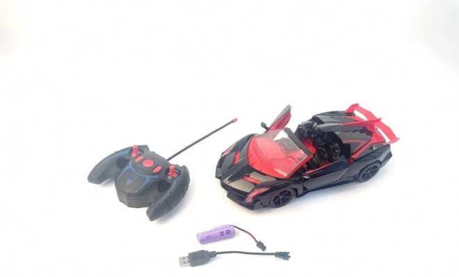 Voiture RC 1:14 avec effets lumineux