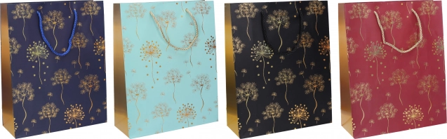 Gift bag L 31.5 × 40 × 12 cm, color mix