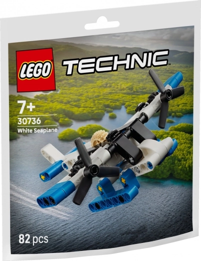 LEGO Technic witte watervliegtuig