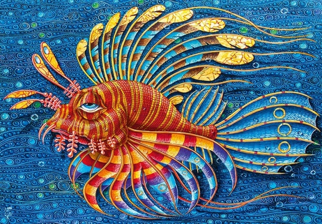 Cherry Pazzi lionfish puzzle 500 pieces