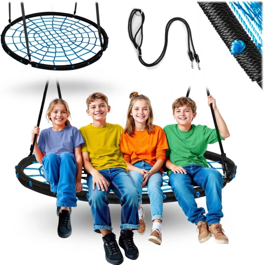 Balançoire suspendue nid de cigogne 120 cm NEO-SPORT