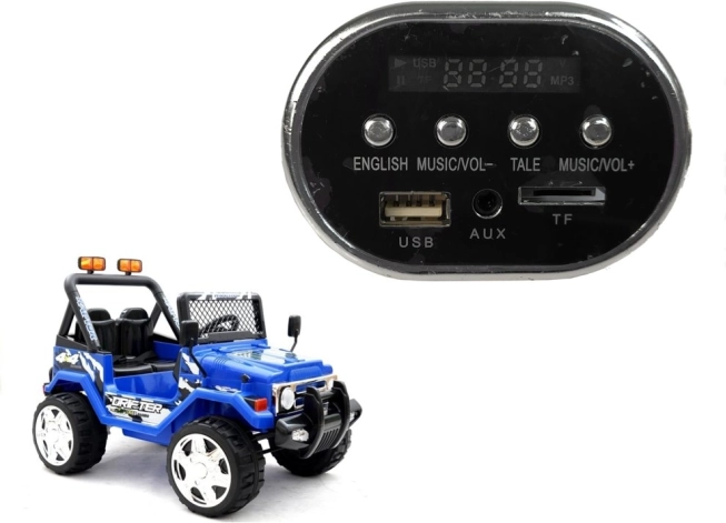 Muziekpaneel voor kinderauto Jeep