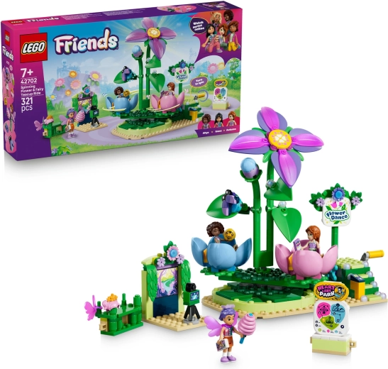 LEGO Friends bloemenfeeën-draaimolen met kopjes