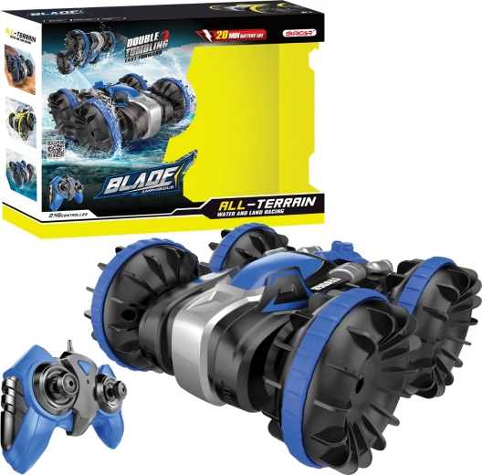 RC amphibisches Auto 1:18 – blau