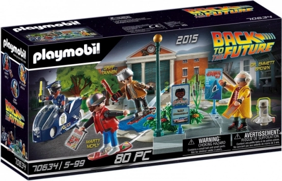 PLAYMOBIL BACK TO THE FUTURE II: achtervolging op de hoverboard