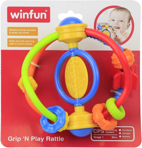 Colorful rattle