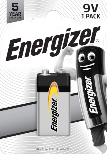 Energizer Everyday 9V Alkalibatterie