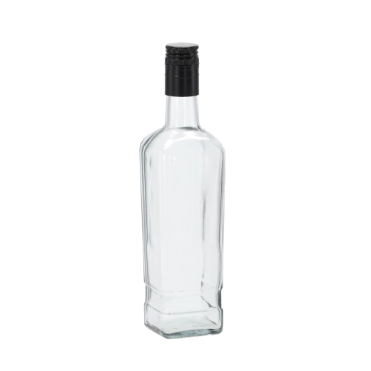 Bouteille en verre Walker 500 ml avec bouchon à vis