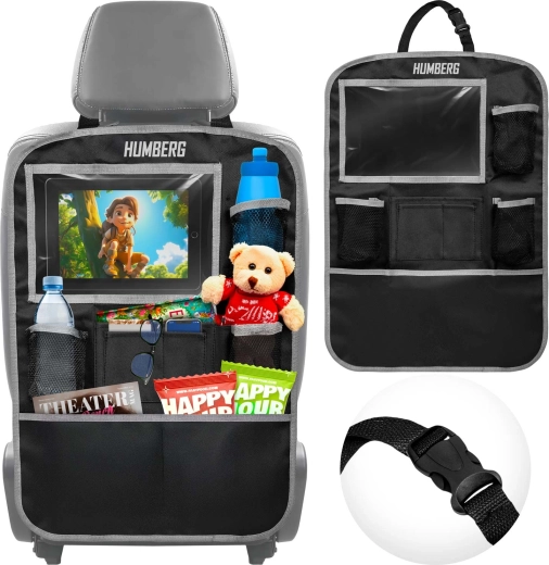 HUMBERG Car Seat Organizer with Tablet Pocket