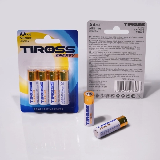 Alkaline Batteries AA LR6 1.5 V – Pack of 4