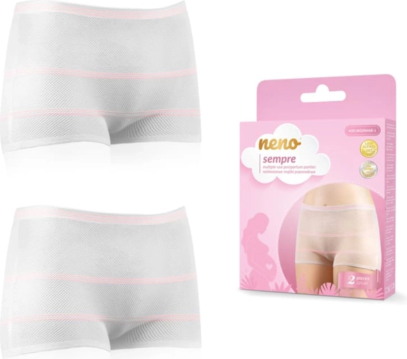 Neno culotte post-partum en maille Sempre M, 2 pièces