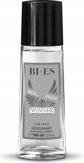 Déodorant pour homme en verre BI-ES Winner 100 ml
