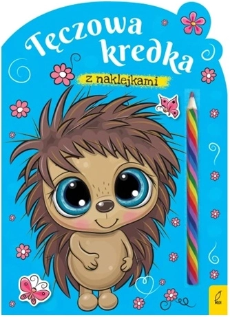 Hedgehog – Coloring Book with a Rainbow Pencil