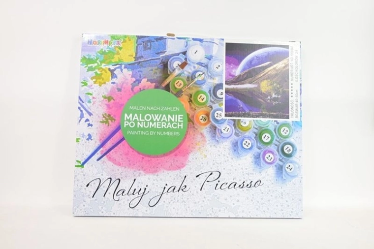 Paint by Numbers: Planet