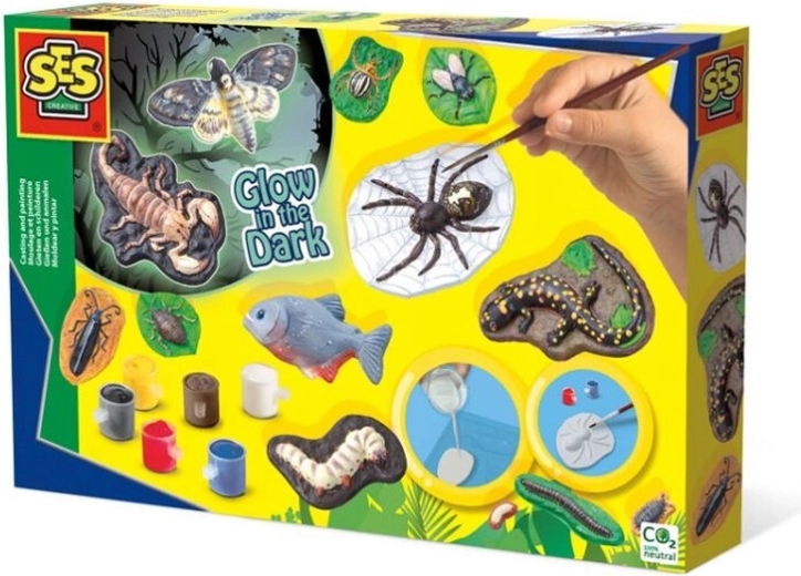 SES Creative set met gipsafgietsels – insecten en kevers