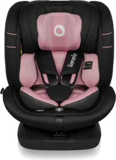 Siège auto LIONELO Bastiaan i-Size, 40–150 cm, Pink Rose