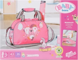 BABY born changing bag with mat and accessories