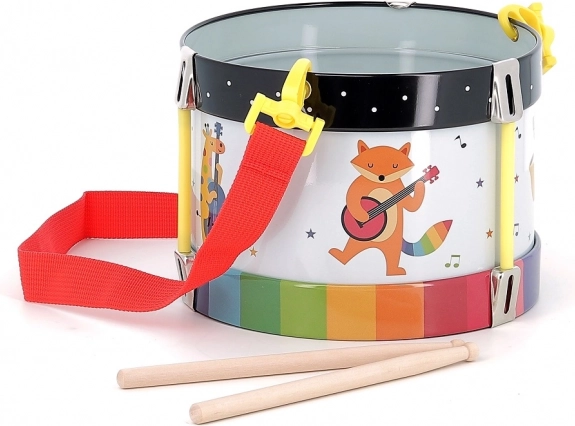 Children's Drum with Animals