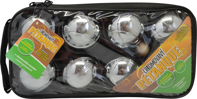 Boules de pétanque en métal 8 pcs