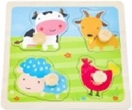 Puzzle en bois Babu – ferme pour enfants