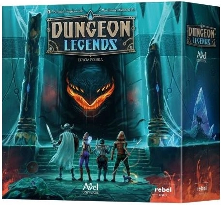Rebel Dungeon Legends – cooperative campaign card game (Polish edition)