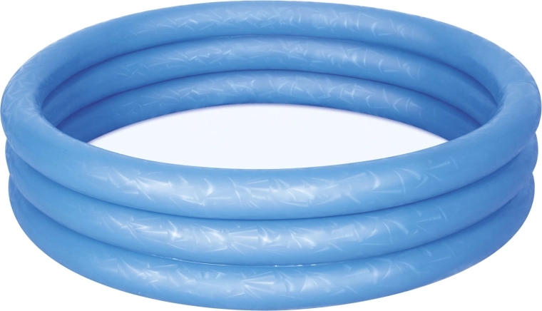 Opblaasbaar kinderzwembad 122 × 25 cm BESTWAY Splash 'N Smile, blauw